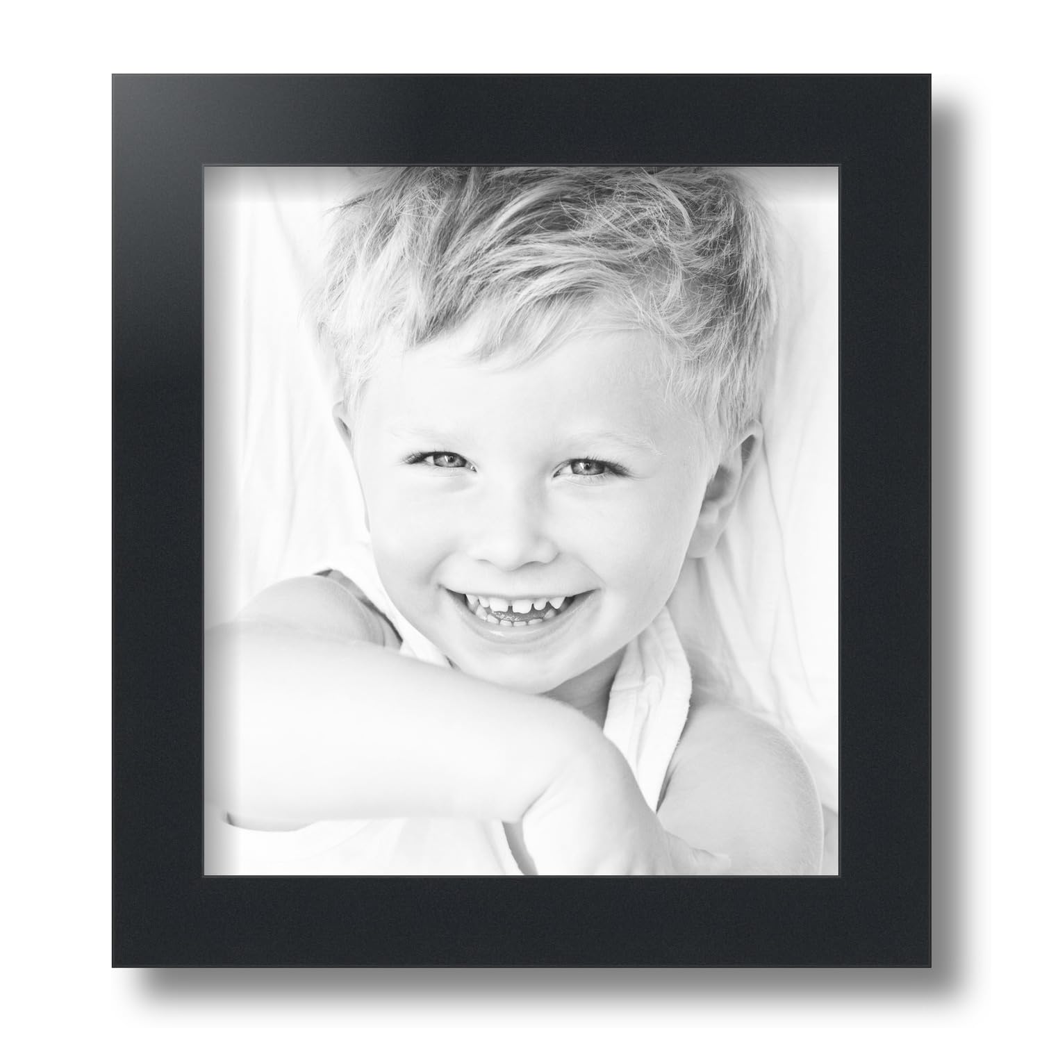 Amazon.com - ArtToFrames 9x10 inch Satin Black Picture Frame